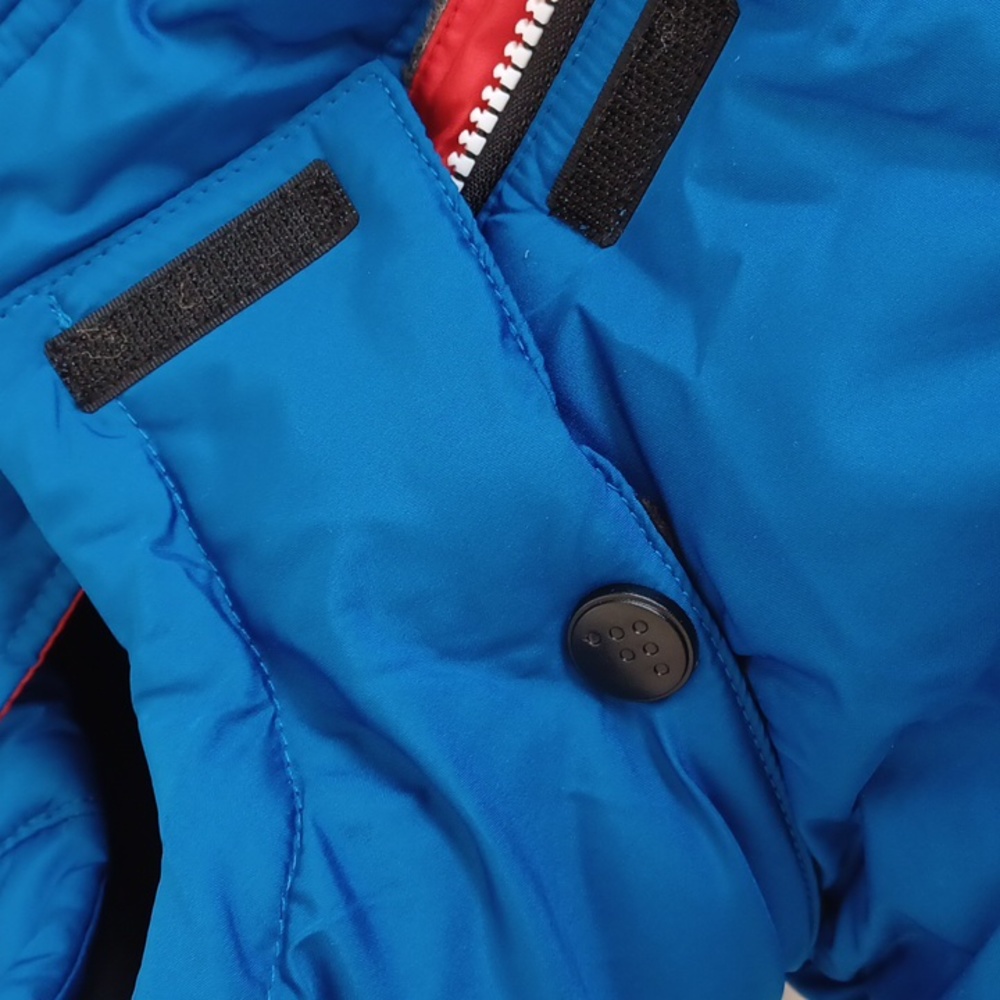 F.O.G. by London Fog Hooded Winter Coat Youth 14-16 Blue,Red, White EUC - Picture 10 of 13
